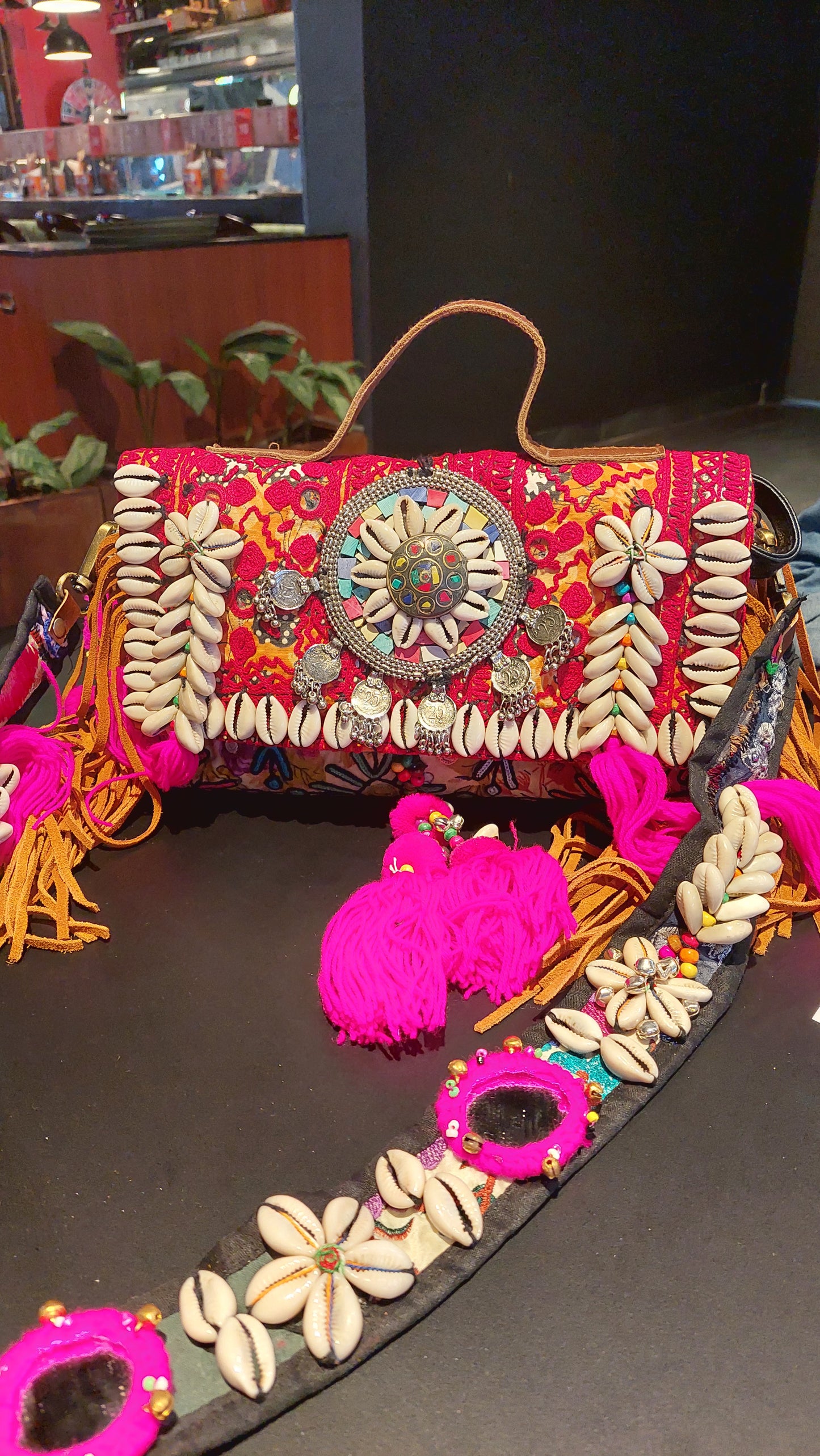 Boho sling bag