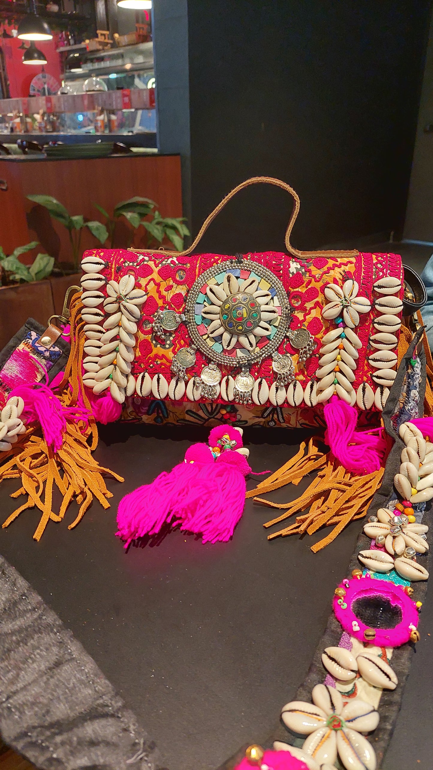 Boho sling bag