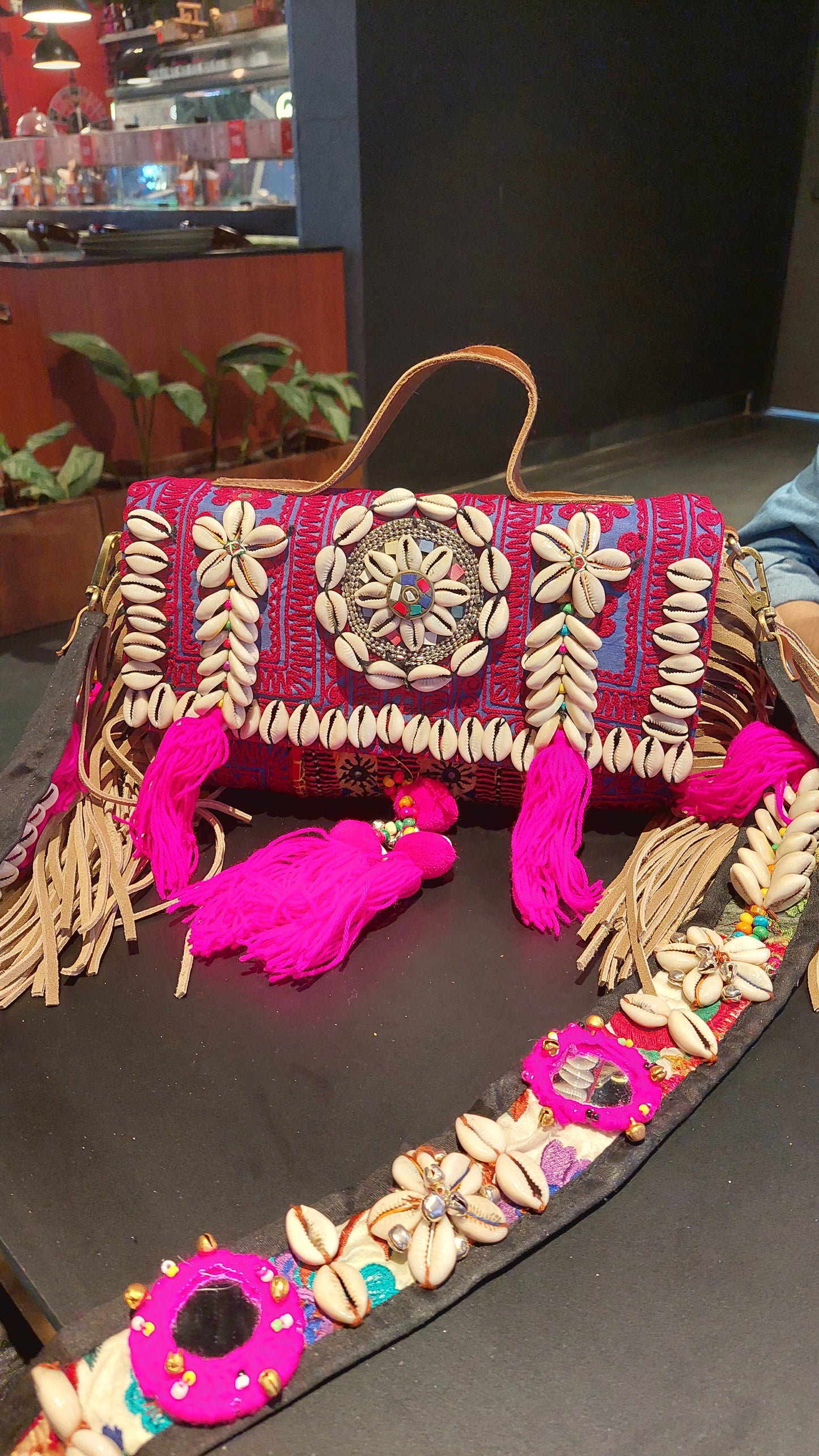 Boho sling bag