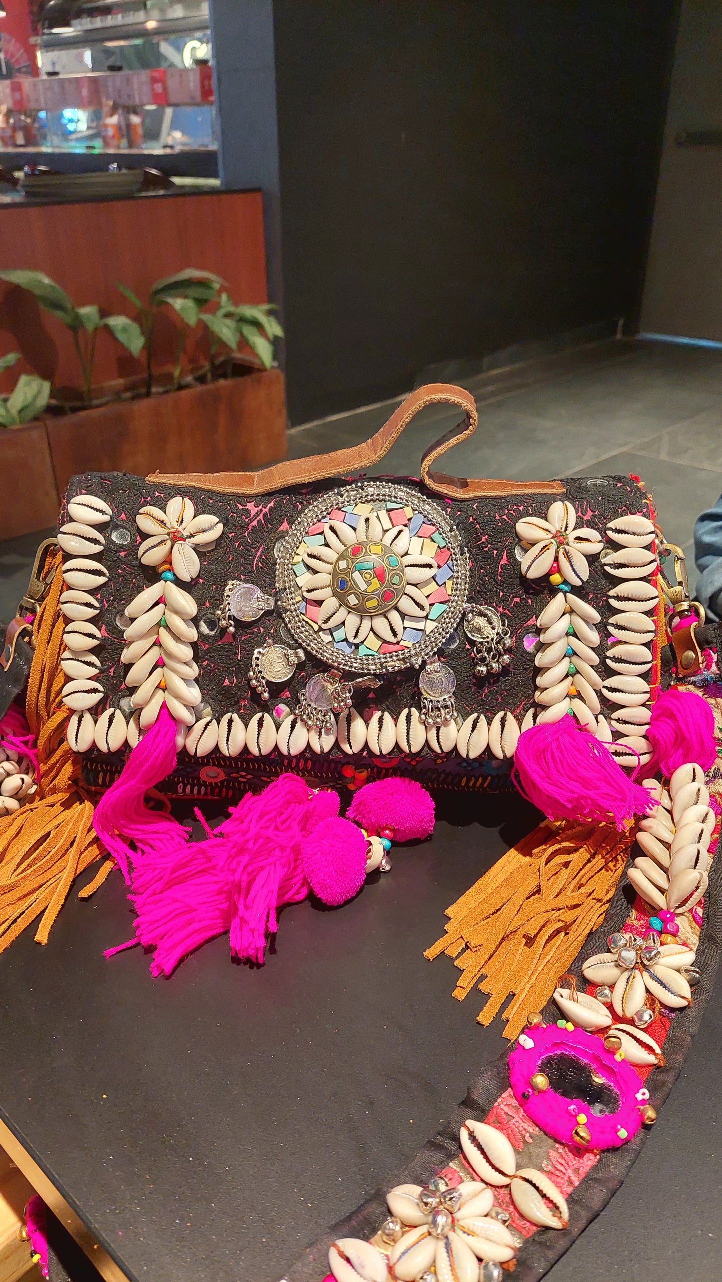 Boho sling bag