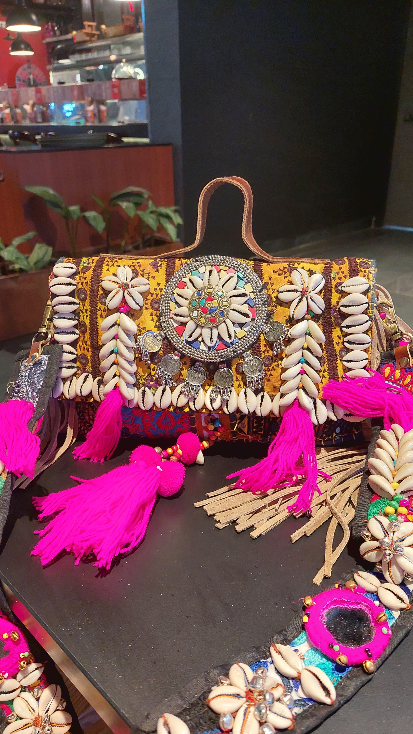 Boho sling bag