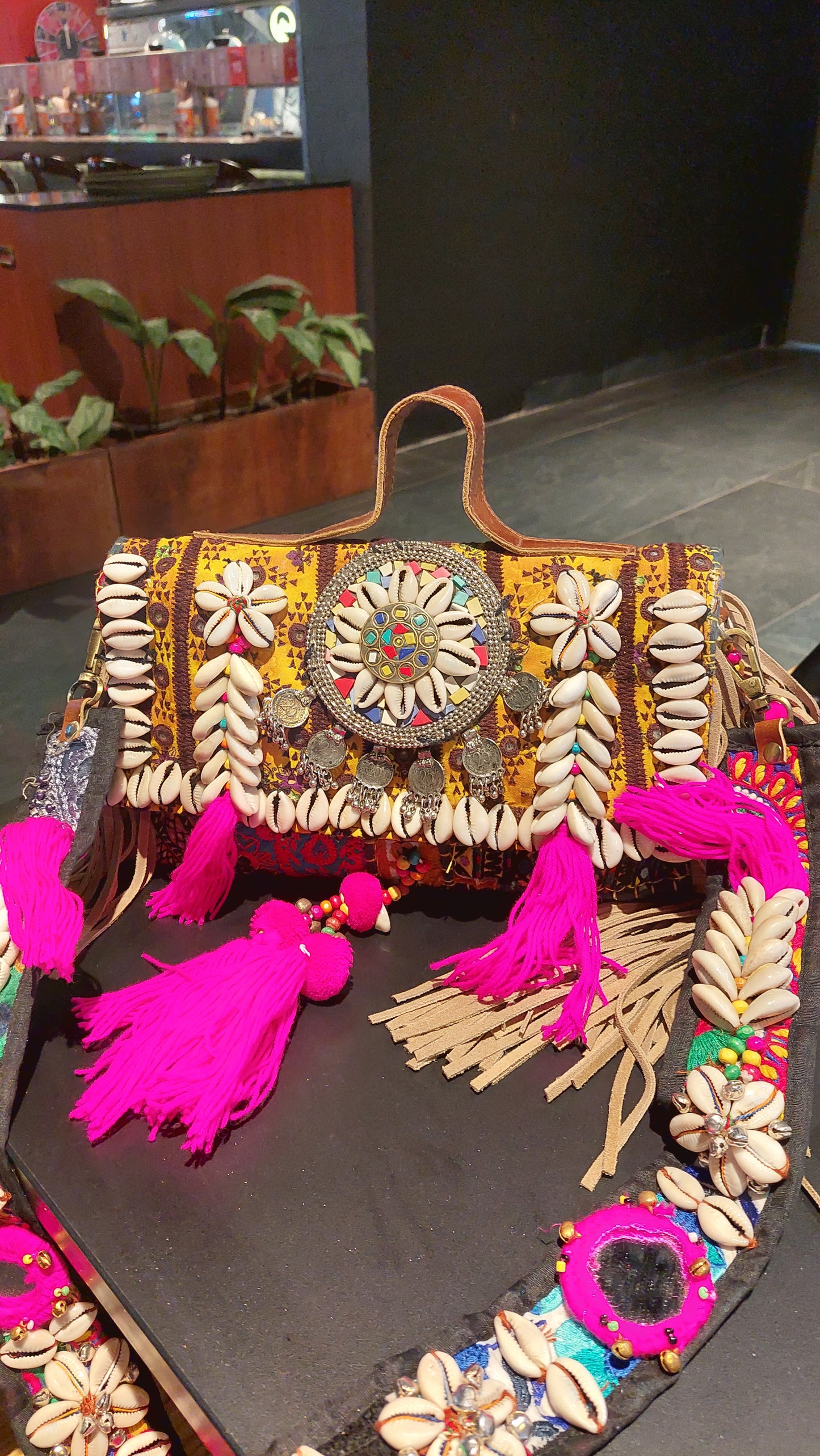 Boho sling bag