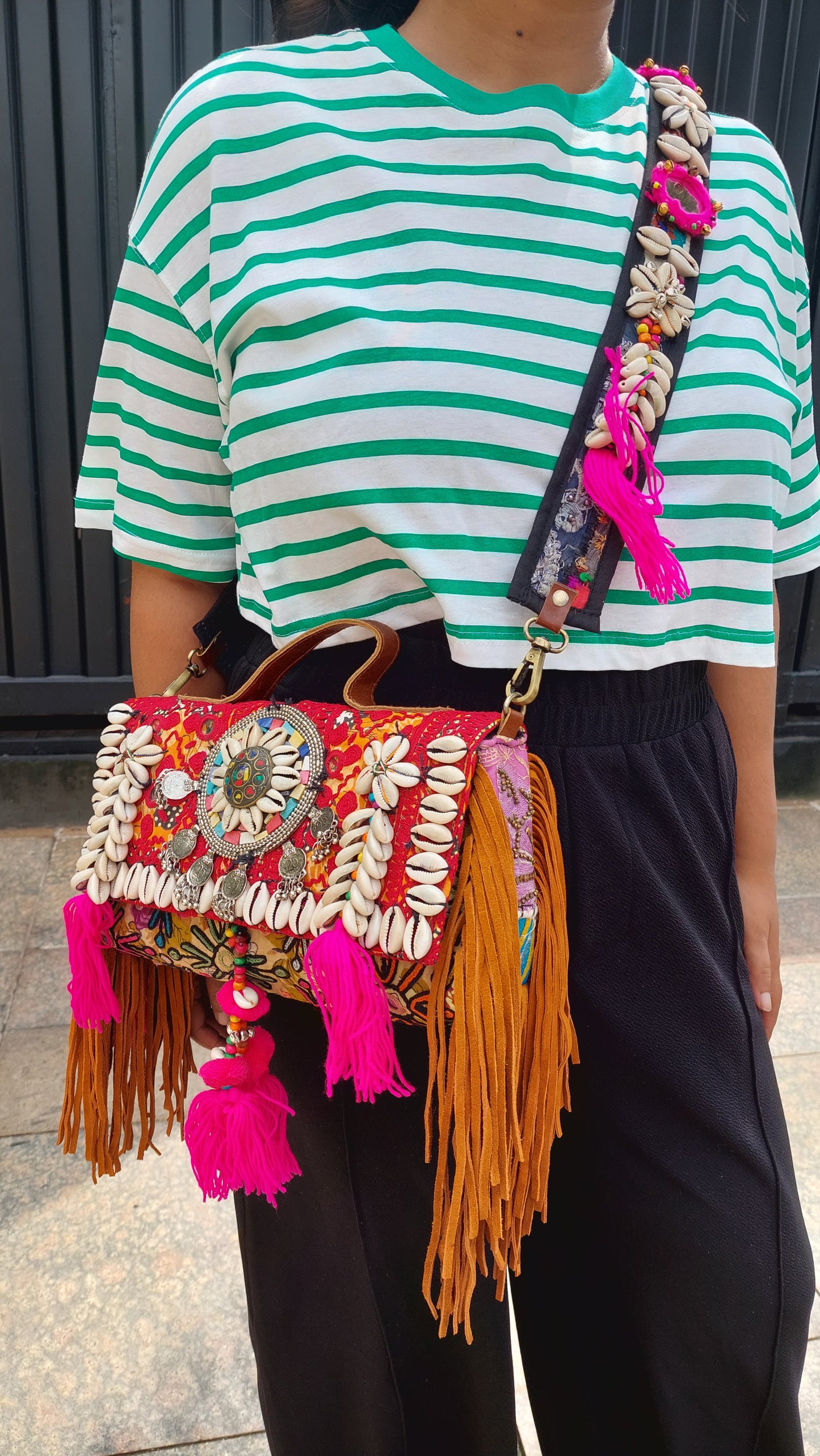 Boho sling bag