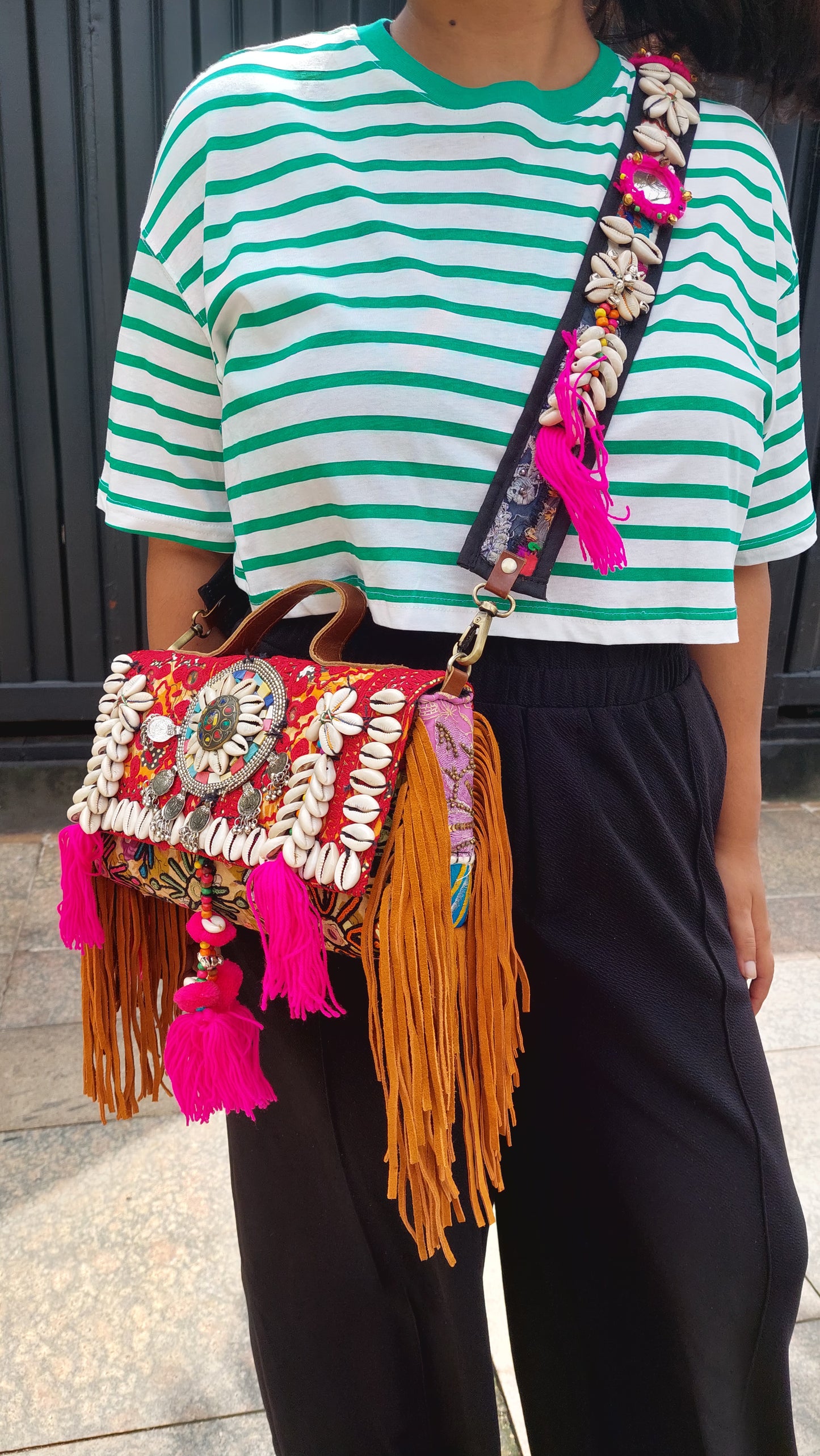 Boho sling bag