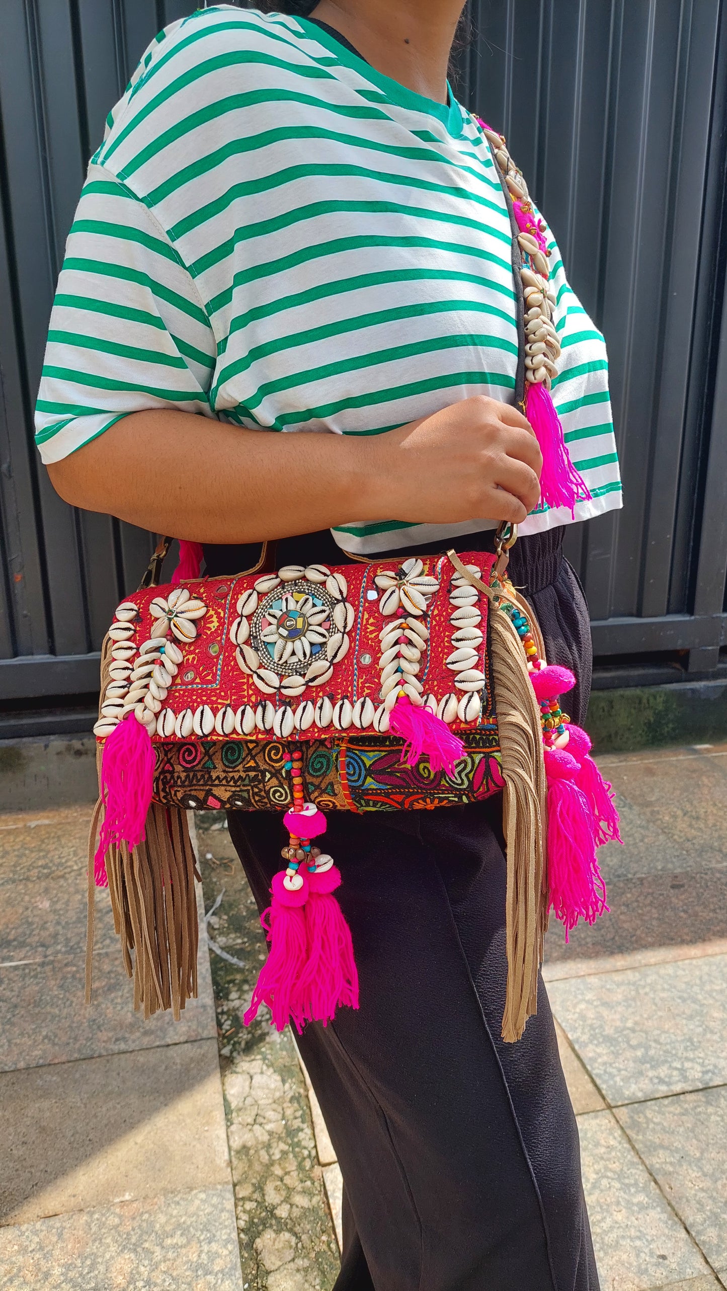 Boho sling bag