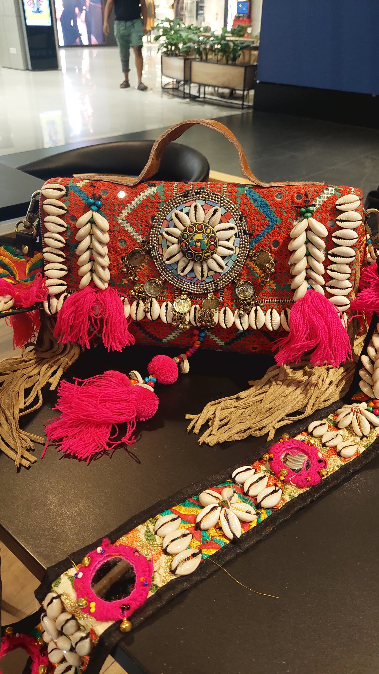 Boho sling bag