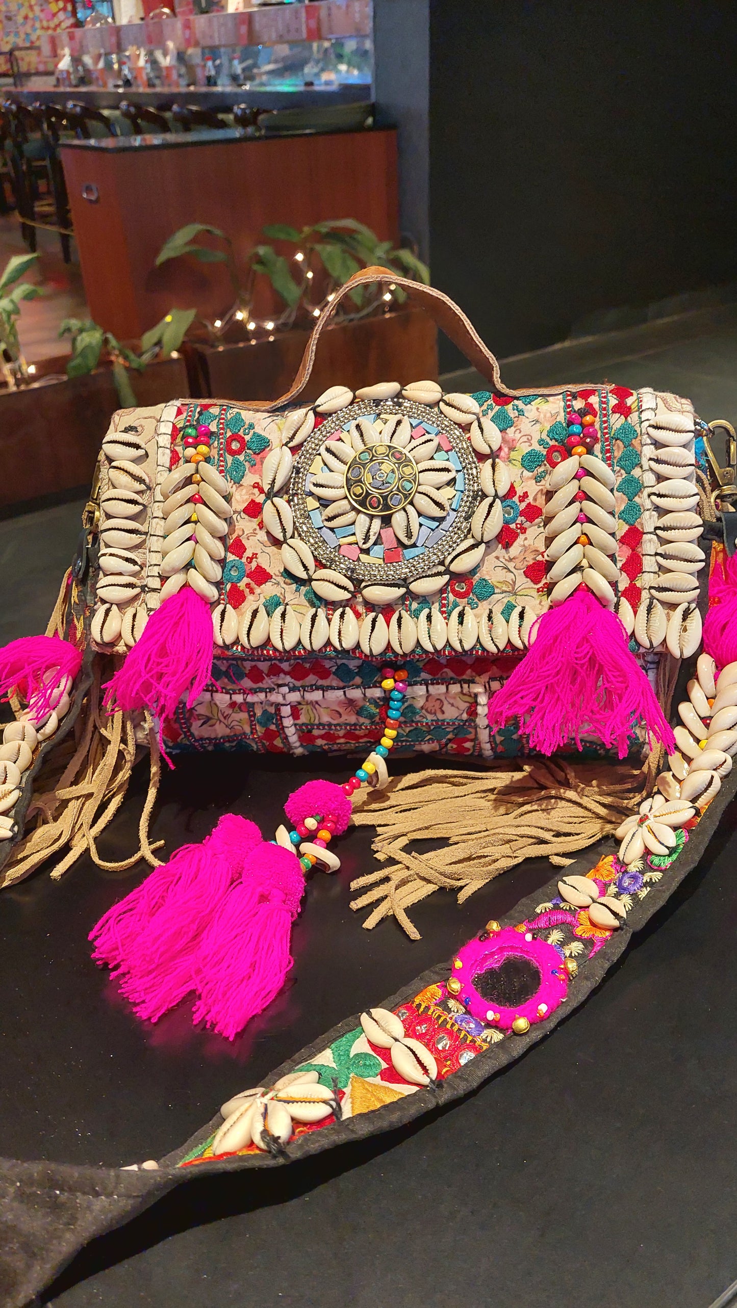 Boho sling bag