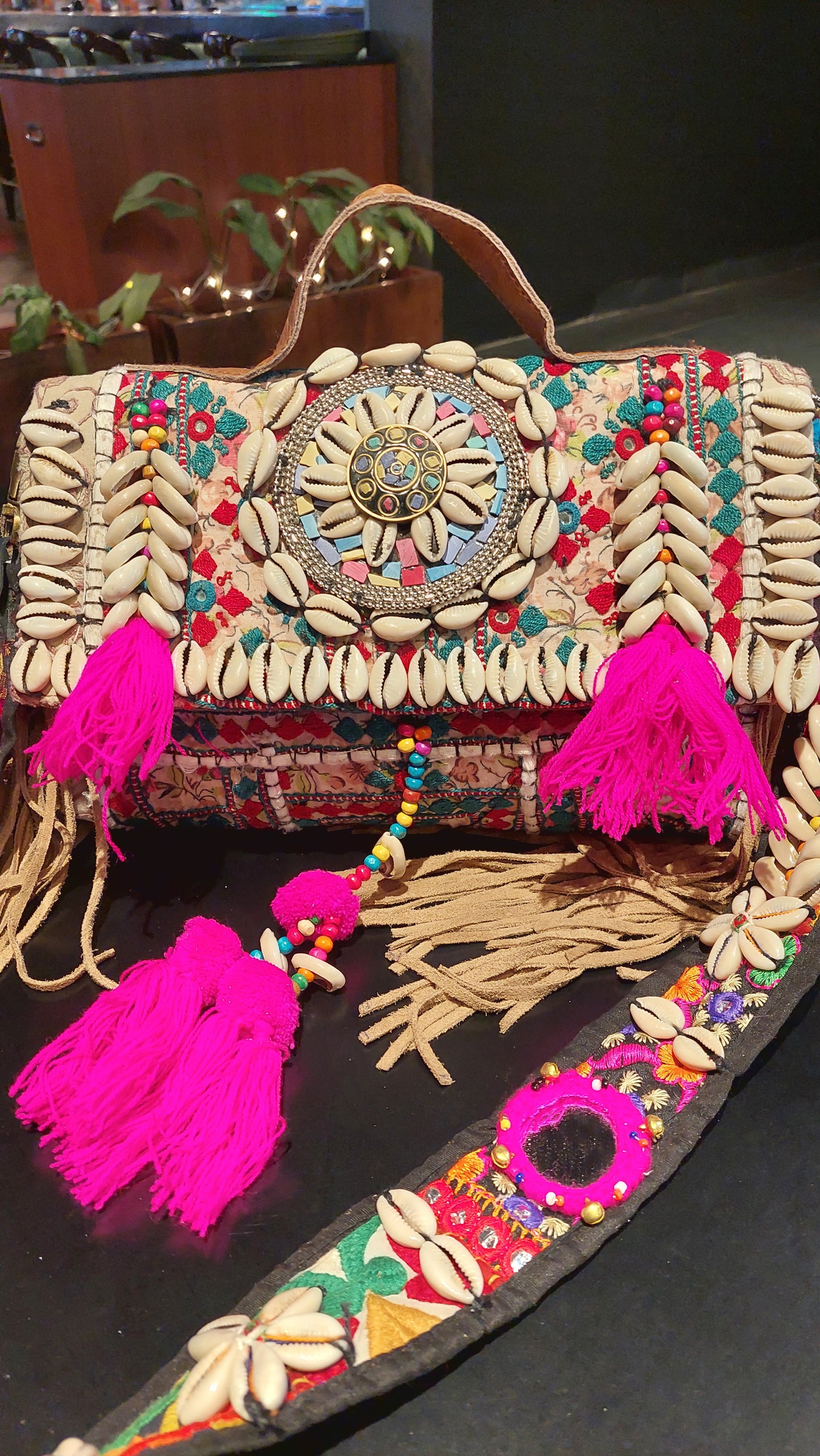 Boho sling bag