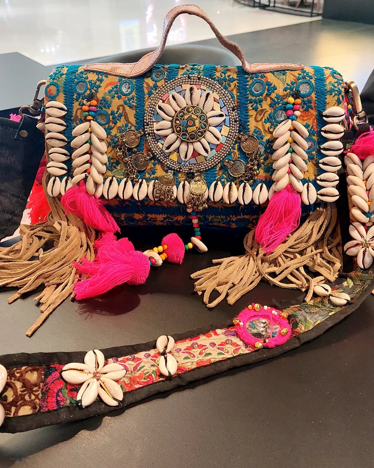 Boho sling bag