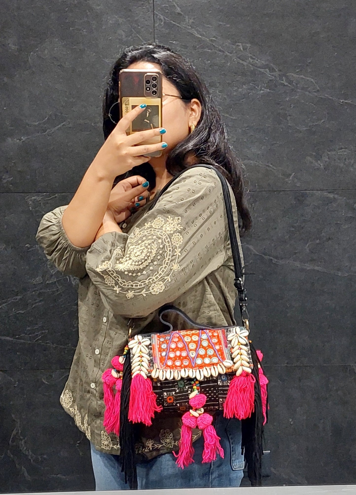 Boho sling bag (small)