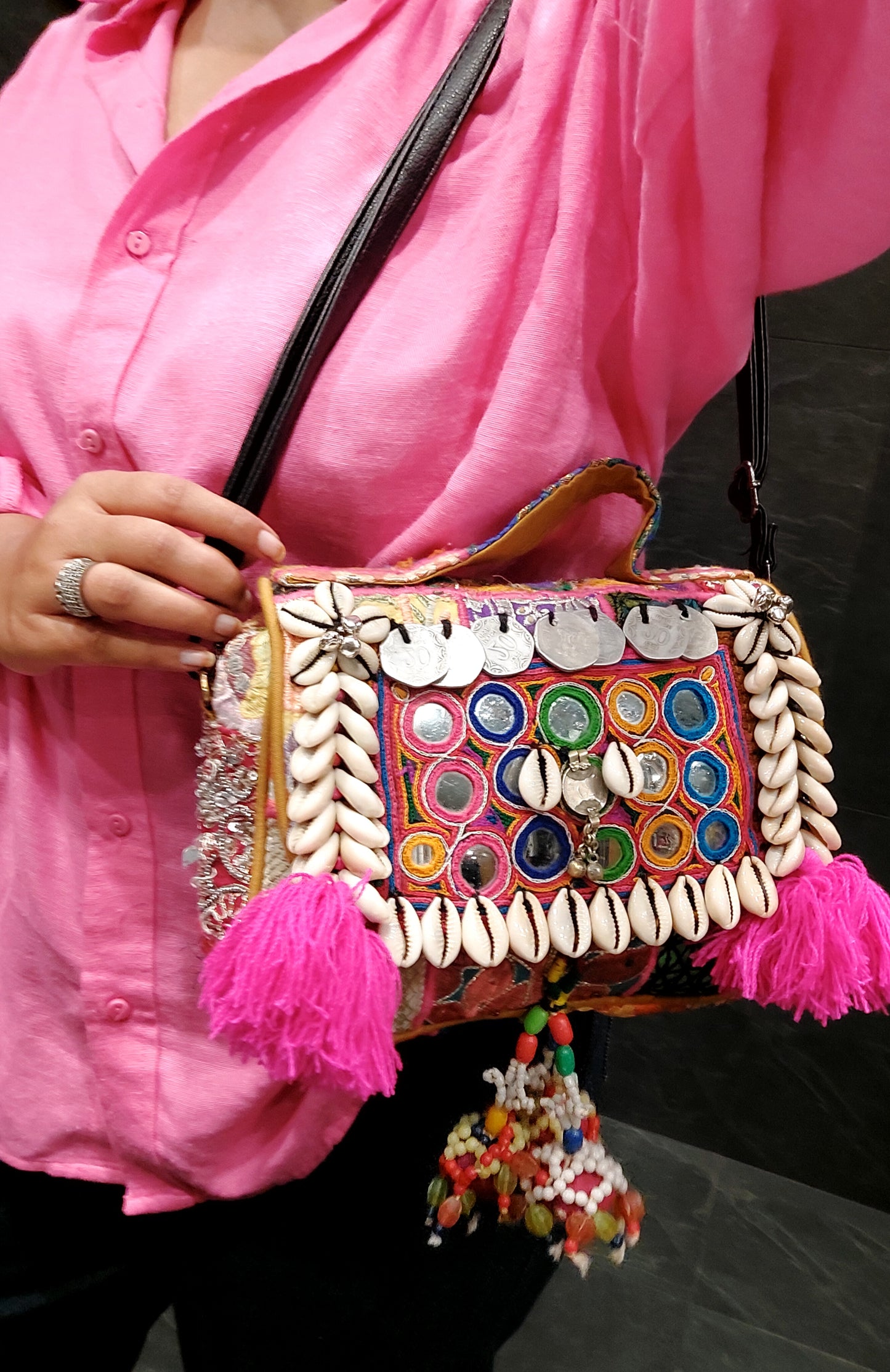 Boho sling bag