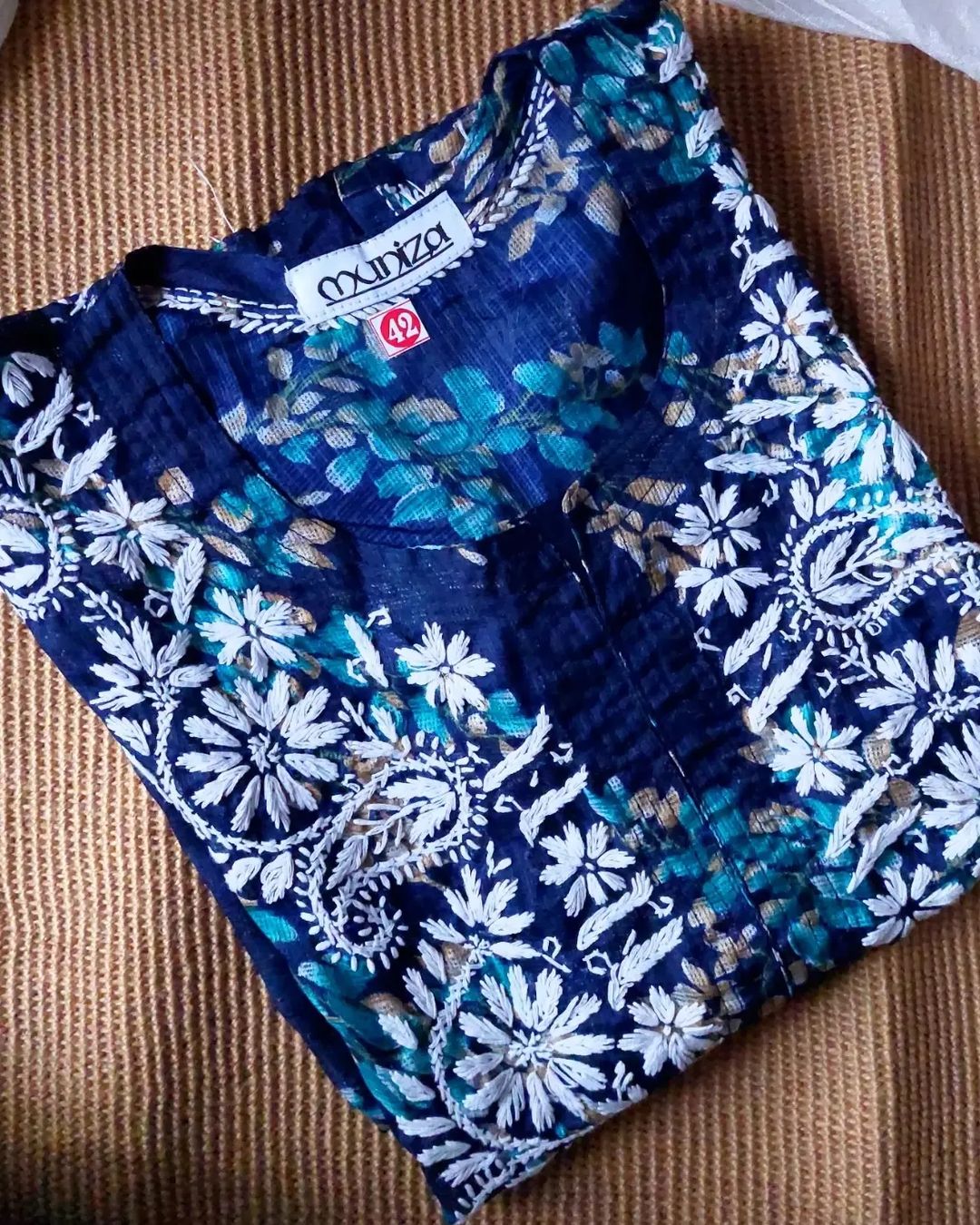 Chikankari kurti (kota)