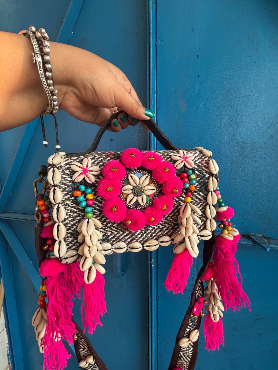 Boho sling bag ( pouch size)