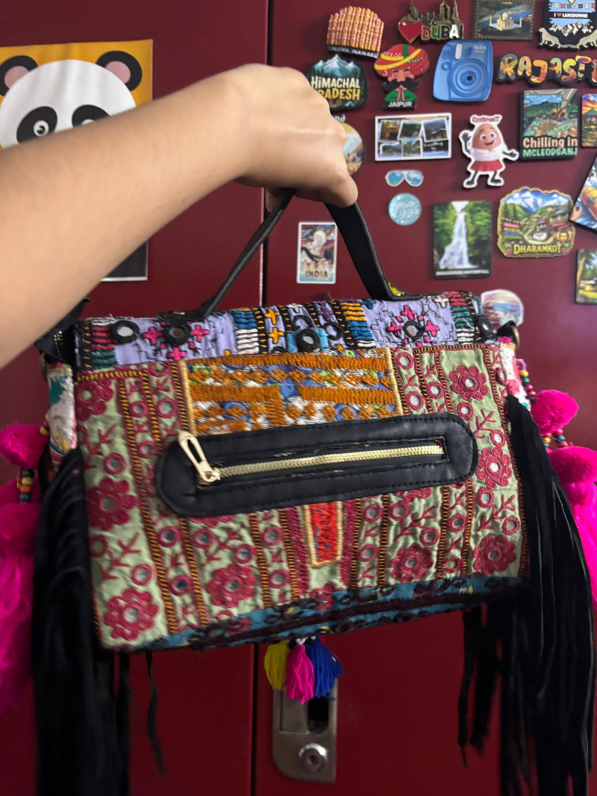 Boho sling bag