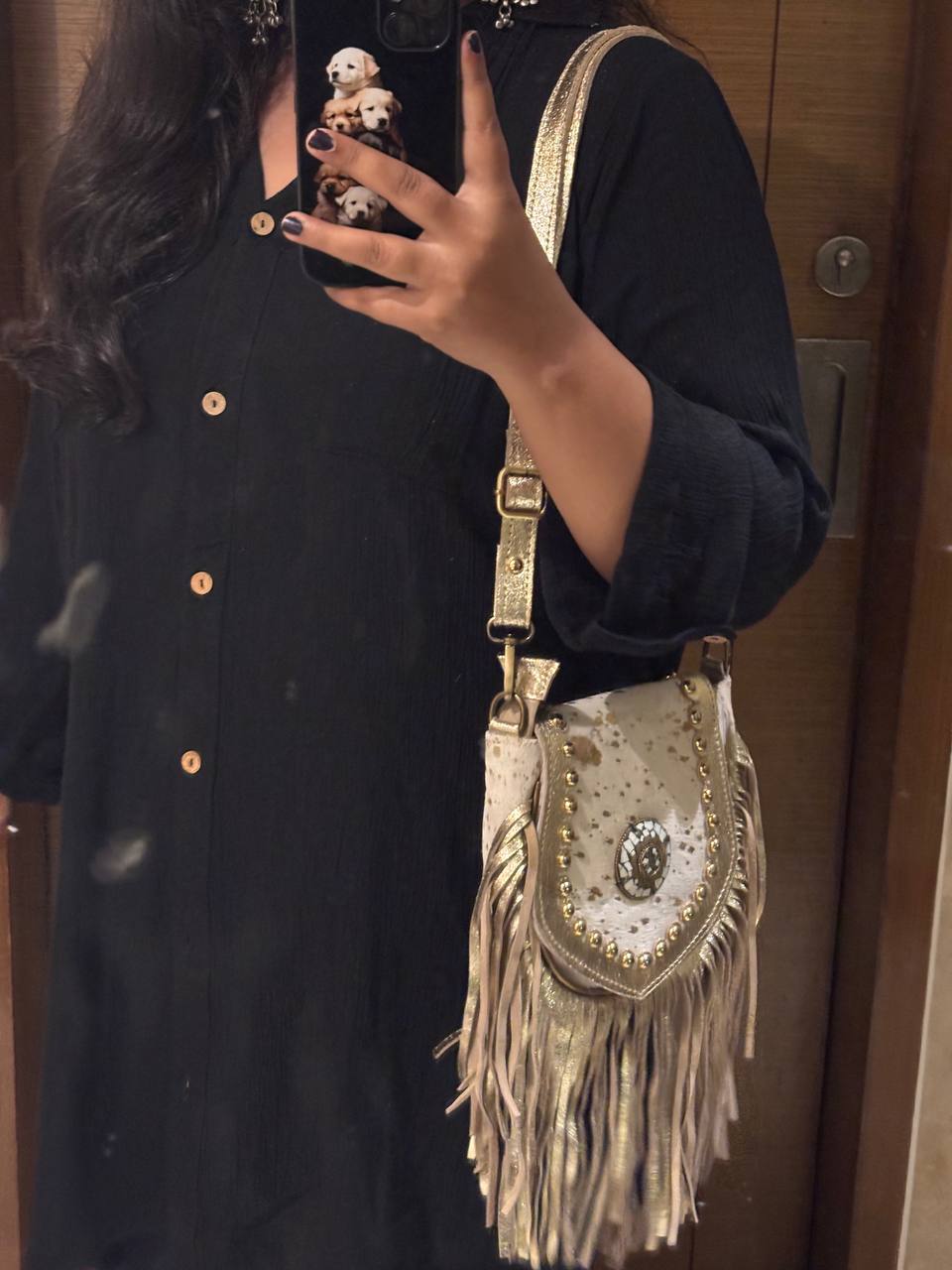 Tassels sling bag
