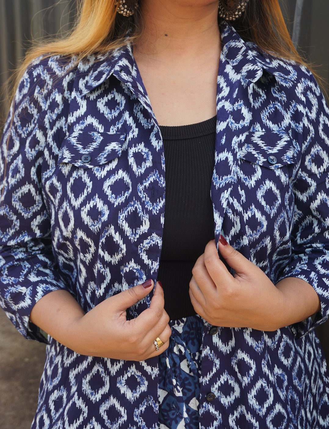 Dark Indigo shirt
