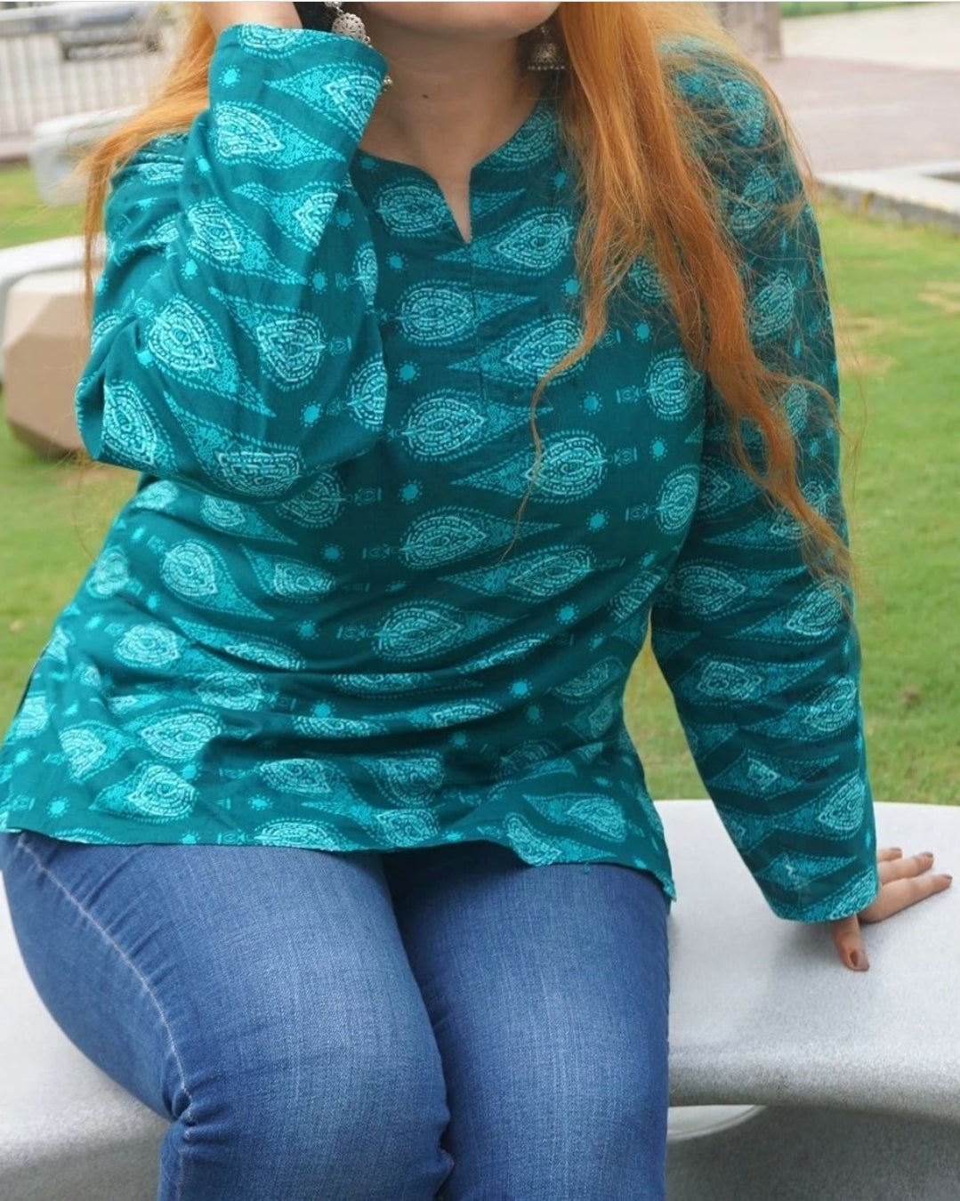 J .Bahara cotton kurti