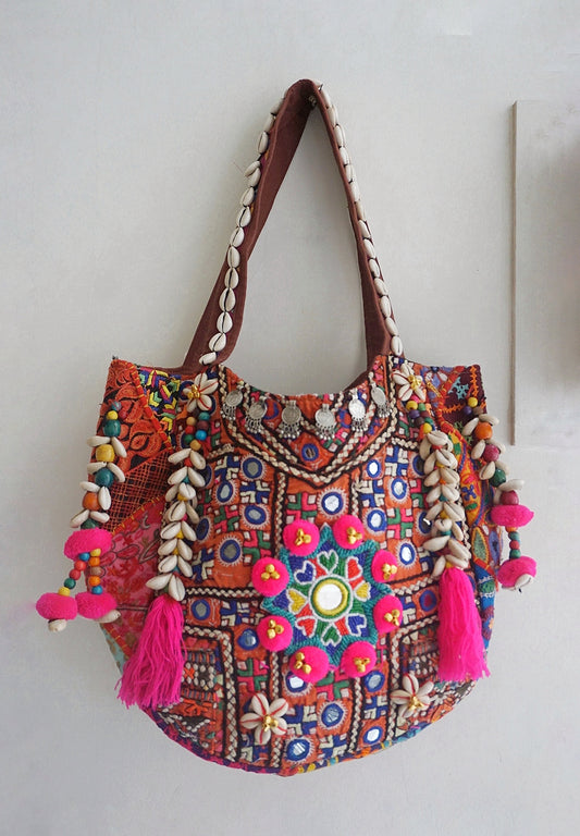 Boho tote bag