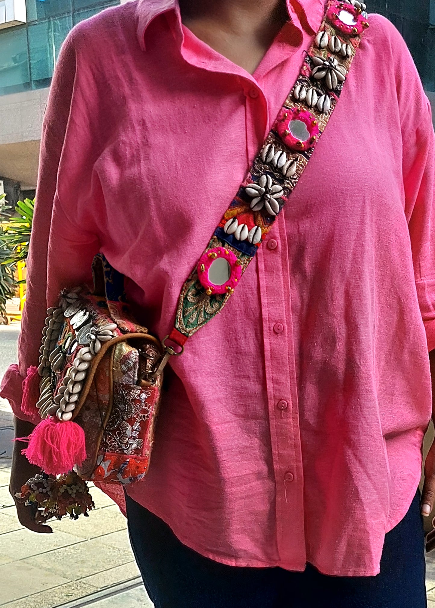 Boho sling bag