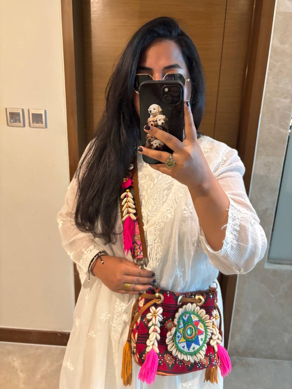 Boho potli sling bag