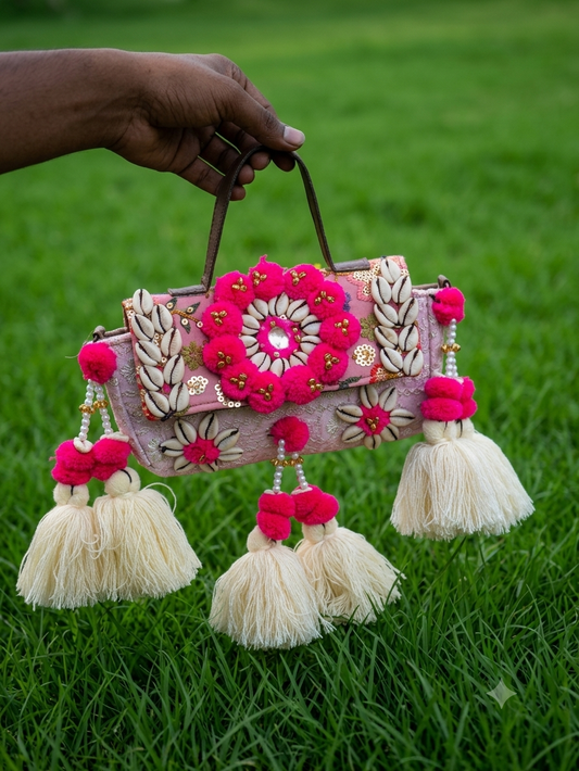 Boho sling bag ( pouch size)