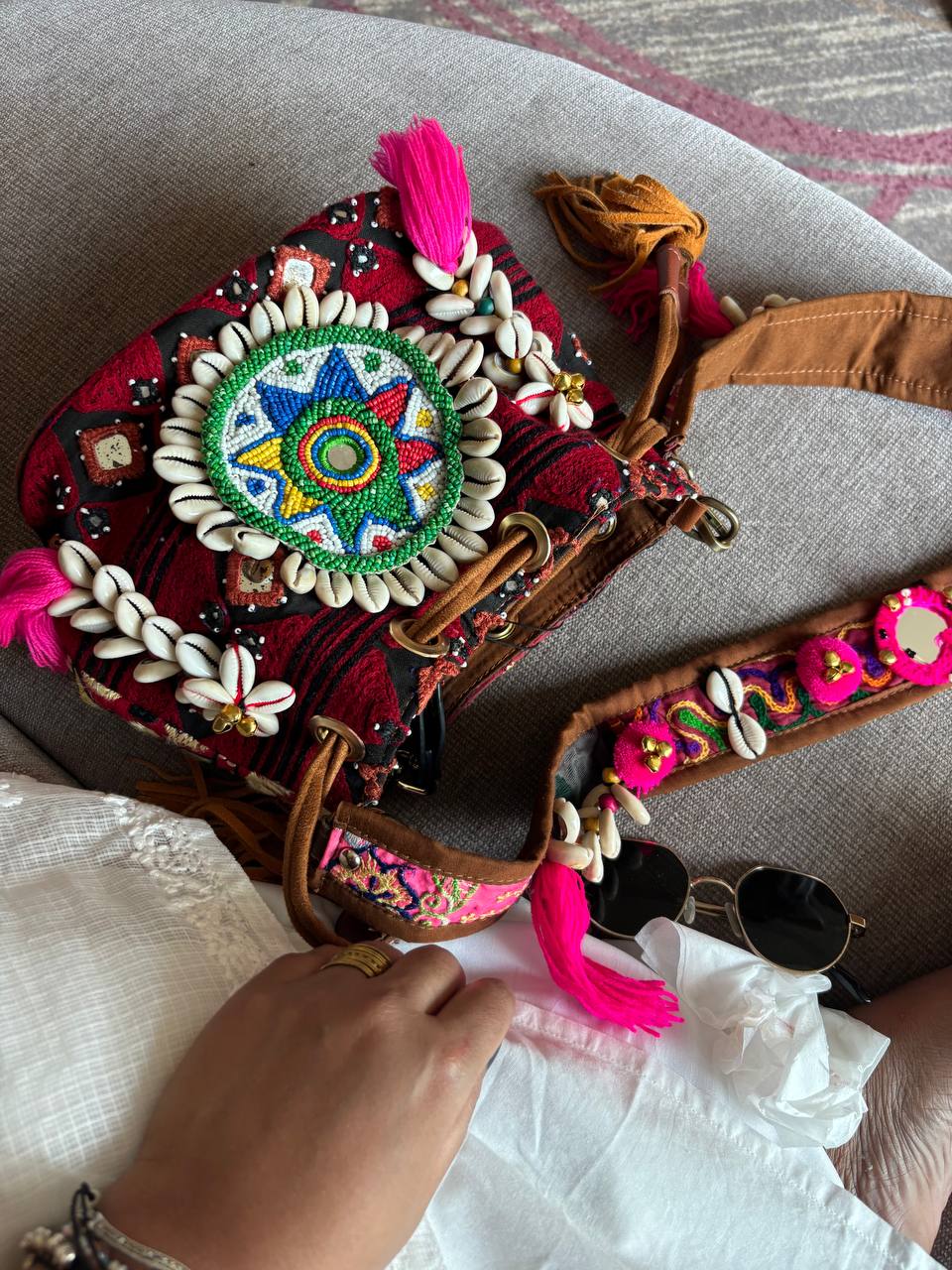 Boho potli sling bag
