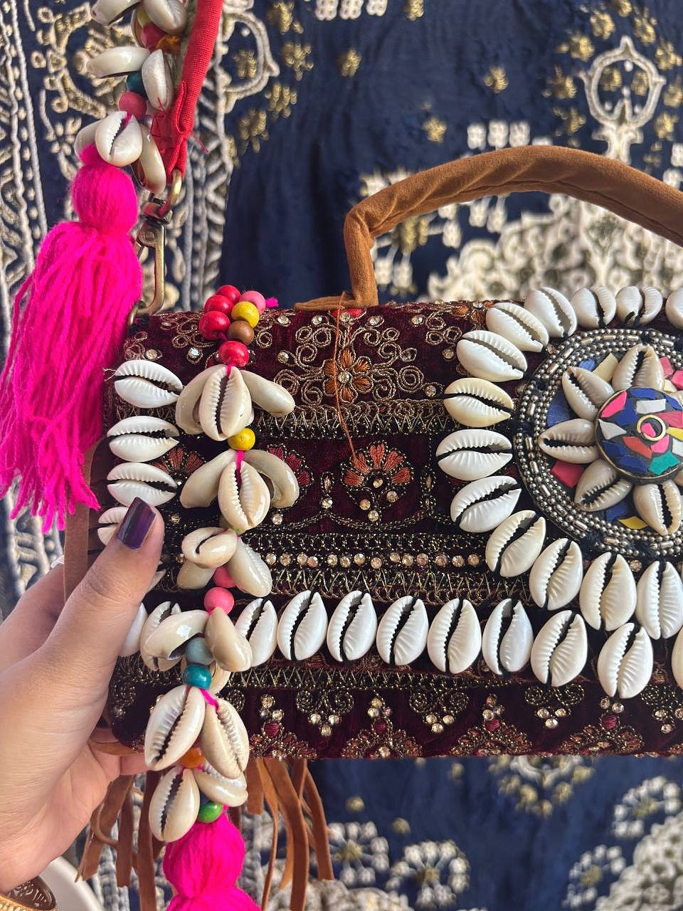 Boho sling bag