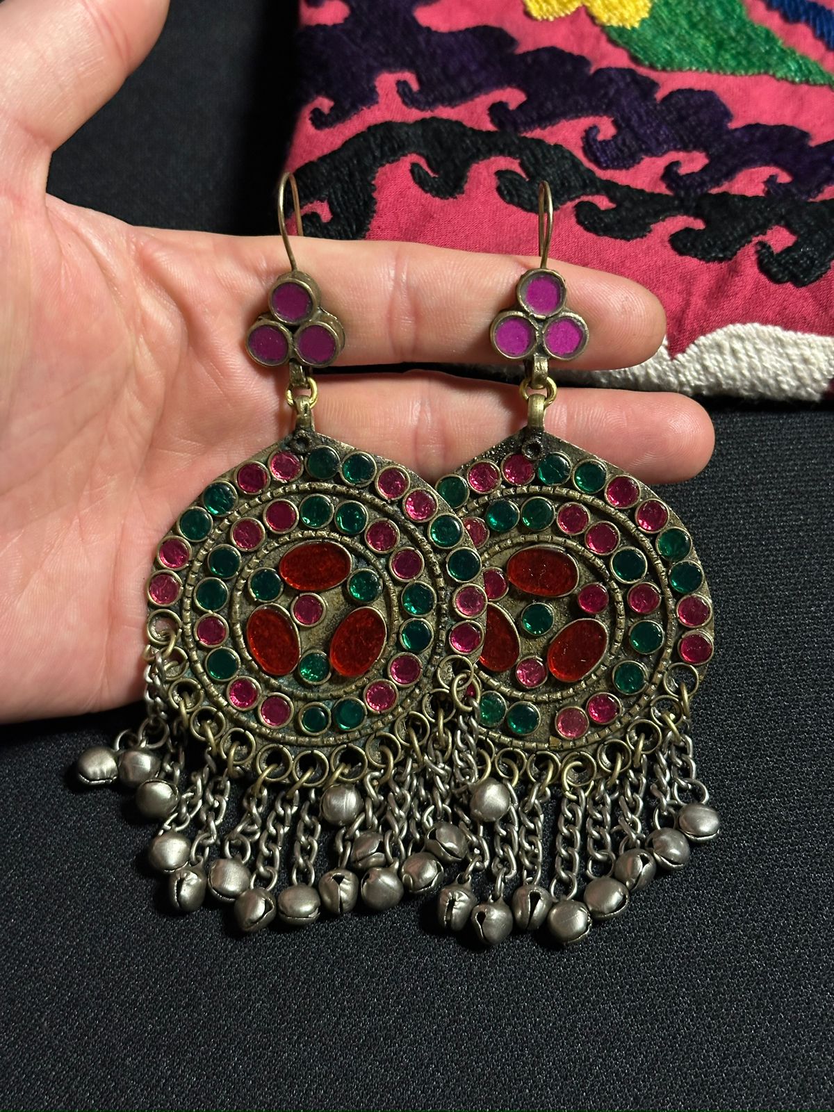 Afghan earrings