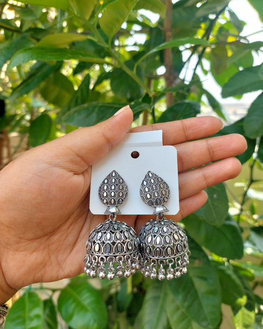 Oxidized jhumki