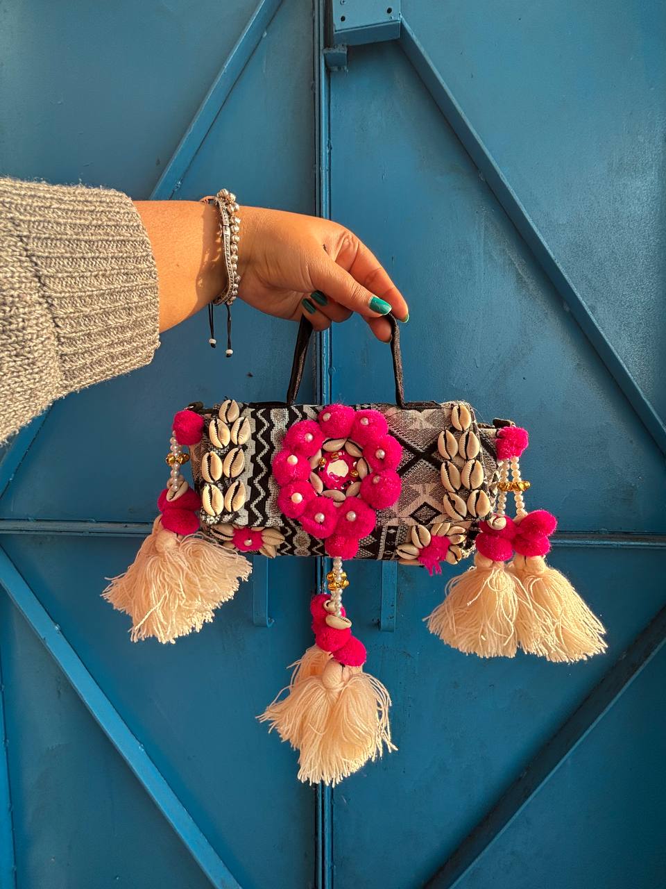 Boho sling bag ( pouch size)