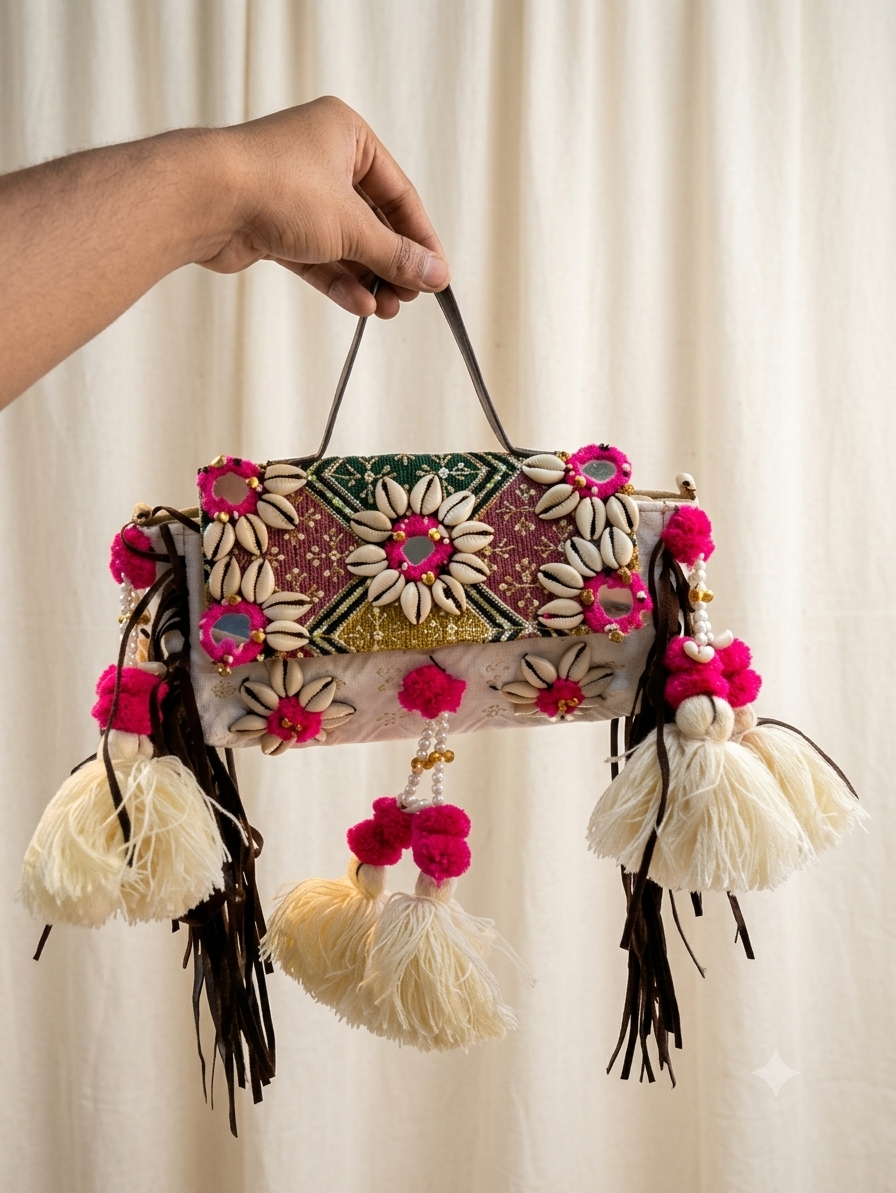 Boho sling bag (pouch size)