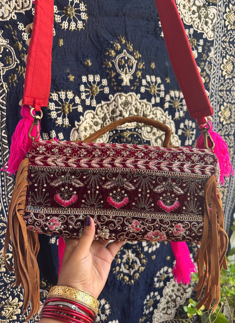 Boho sling bag