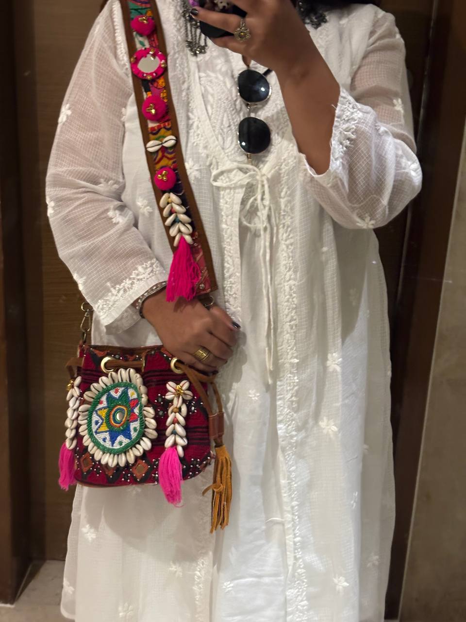 Boho potli sling bag
