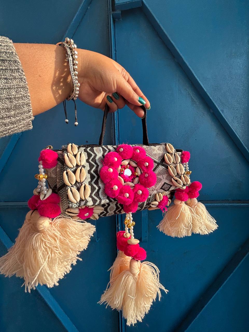 Boho sling bag ( pouch size)